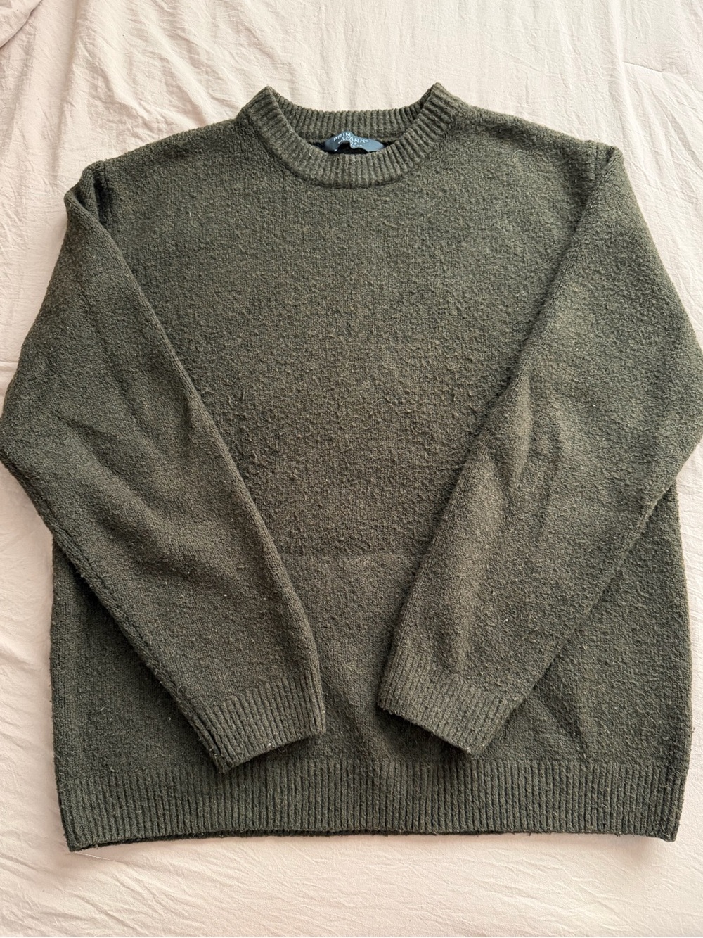Unisex Olive Crewneck Sweater
